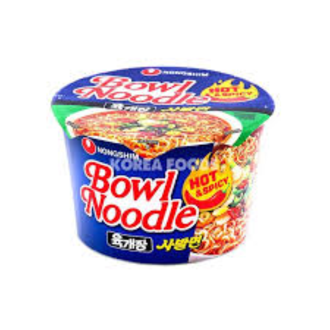 NONGSHIM BOWL NOODLE SOUP HOT N SPICY